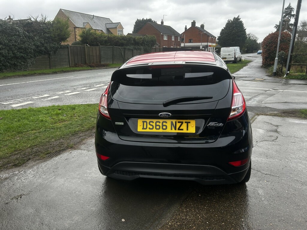 Ford Fiesta Hatchback 1.0 T Ecoboost Zetec S 2016 DS66NZT Black #4