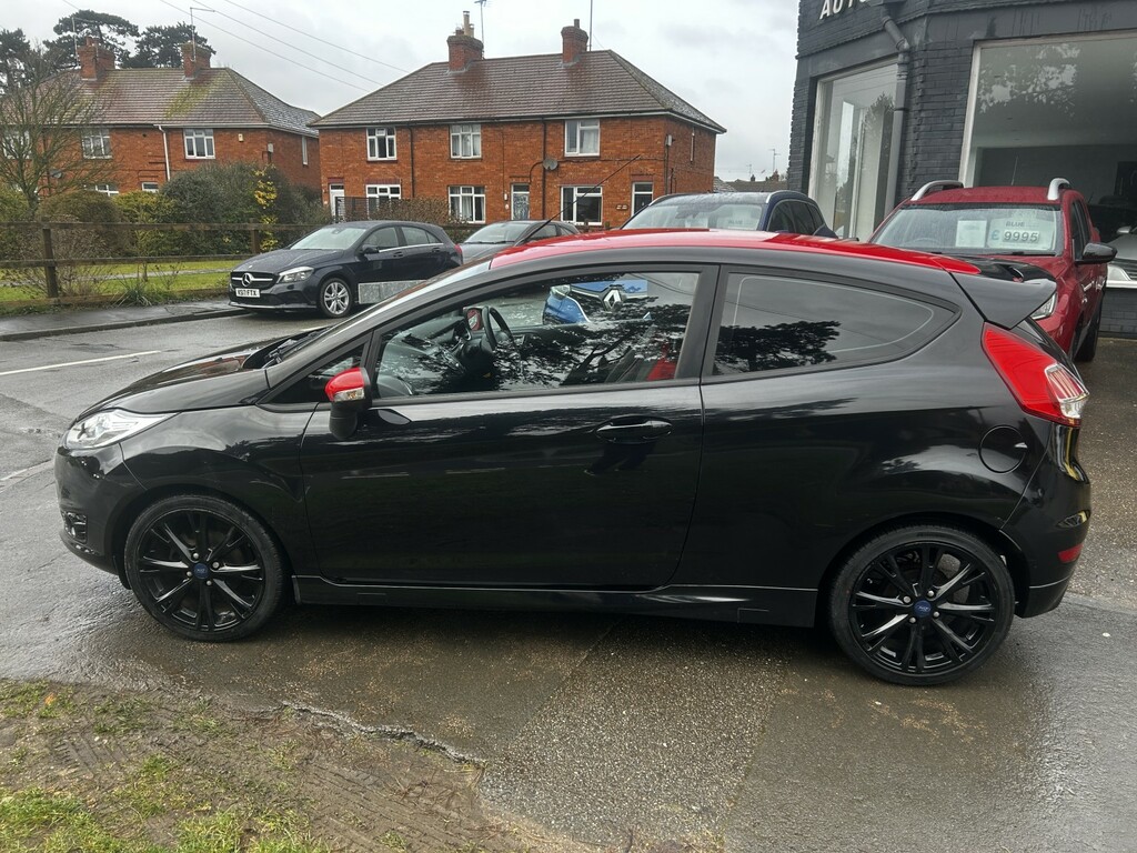 Ford Fiesta Hatchback 1.0 T Ecoboost Zetec S 2016 DS66NZT Black #2