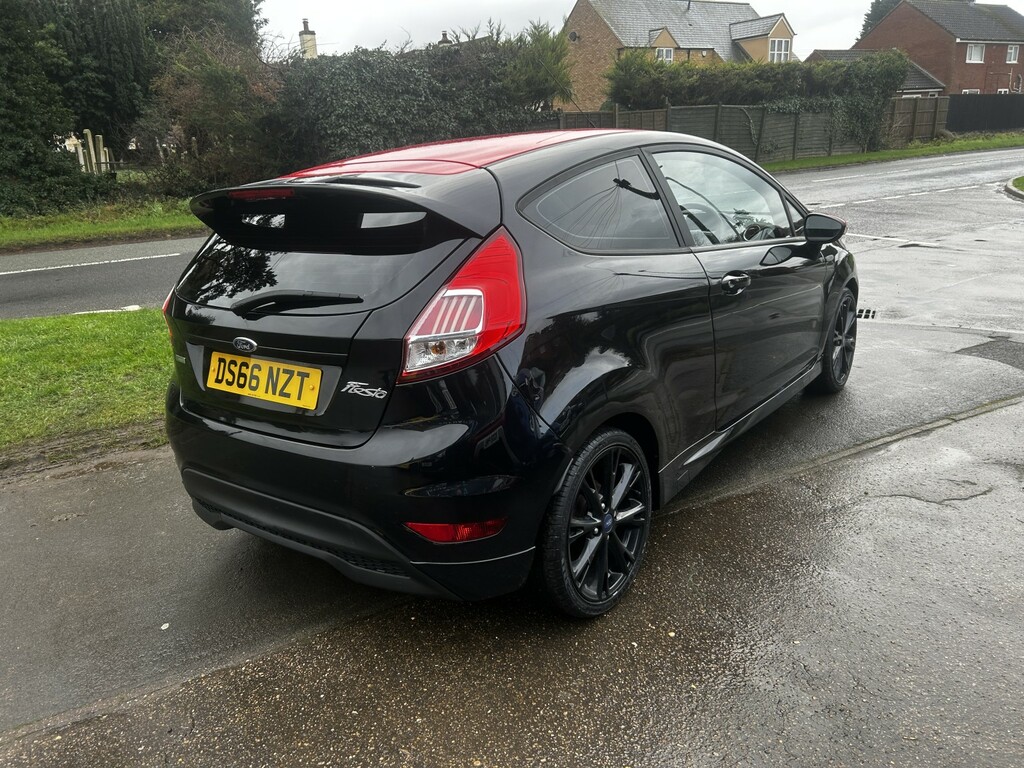 Ford Fiesta Hatchback 1.0 T Ecoboost Zetec S 2016 DS66NZT Black #5