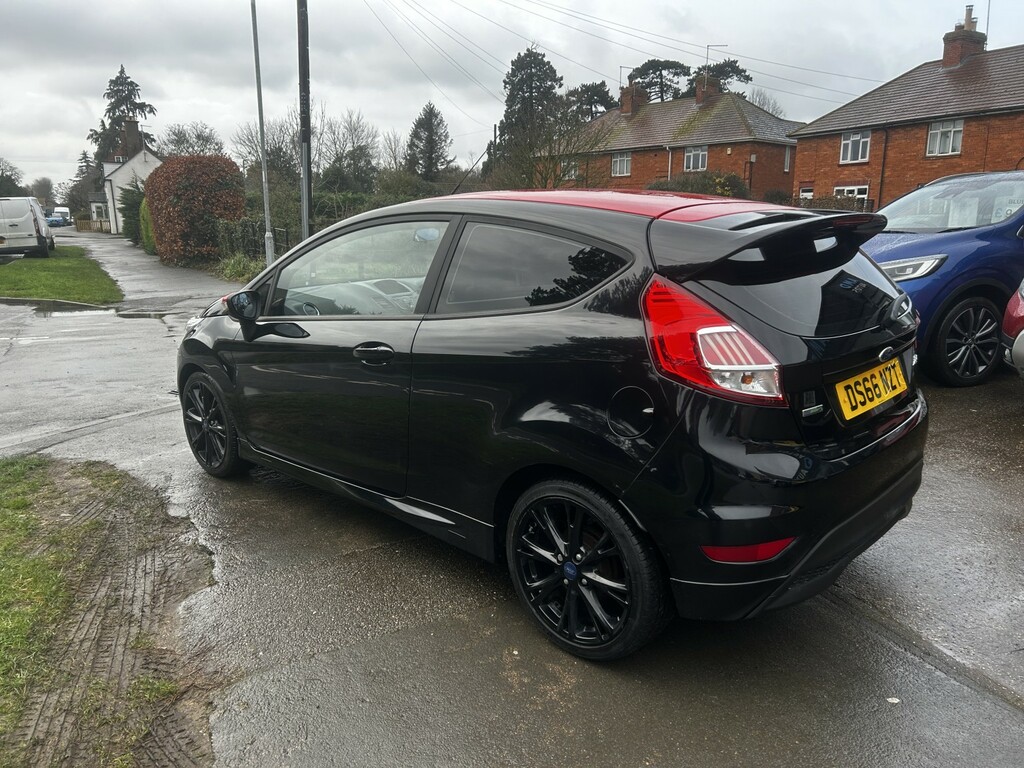 Ford Fiesta Hatchback 1.0 T Ecoboost Zetec S 2016 DS66NZT Black #3