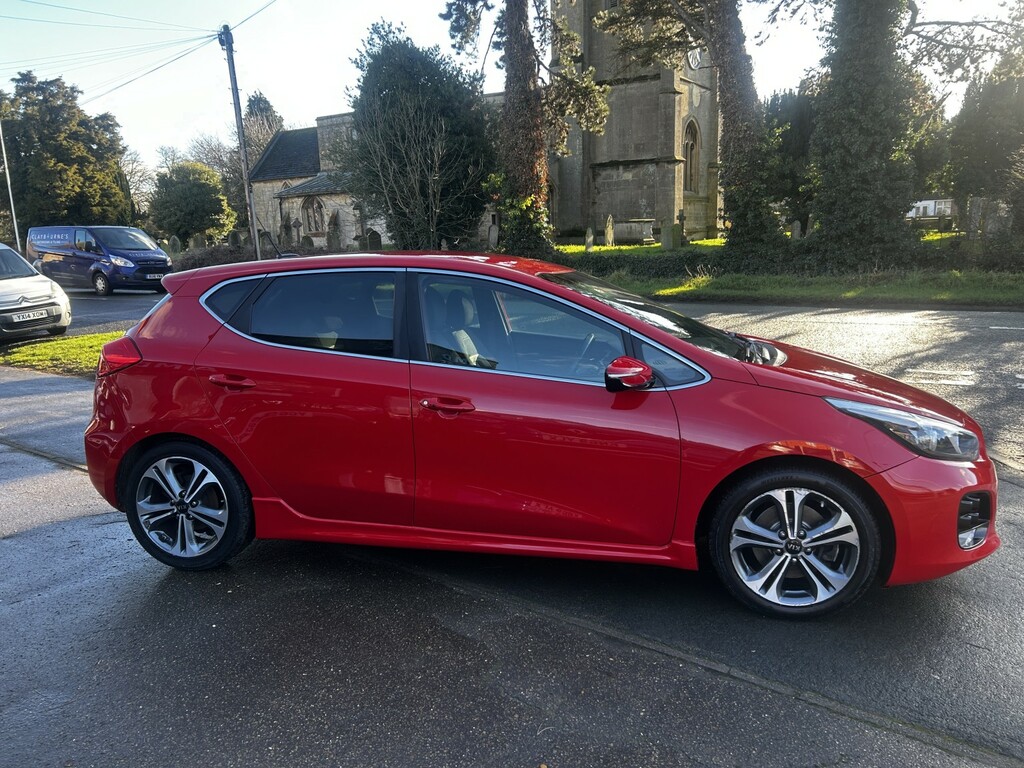 Kia Ceed Hatchback 1.6 Crdi Gt-line 2016 LJ66ZVS Red #6