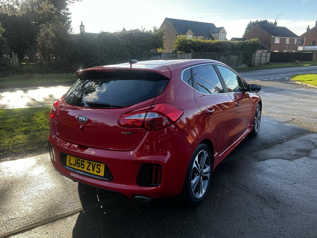 Kia Ceed Hatchback 1.6 Crdi Gt-line 2016 LJ66ZVS Red #5