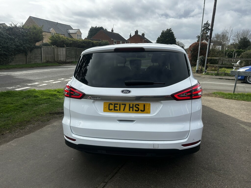 Ford S-Max Mpv 2.0 Tdci Zetec 2017 CE17HSJ White #4