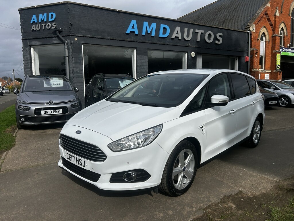 Ford S-Max Mpv 2.0 Tdci Zetec 2017 White