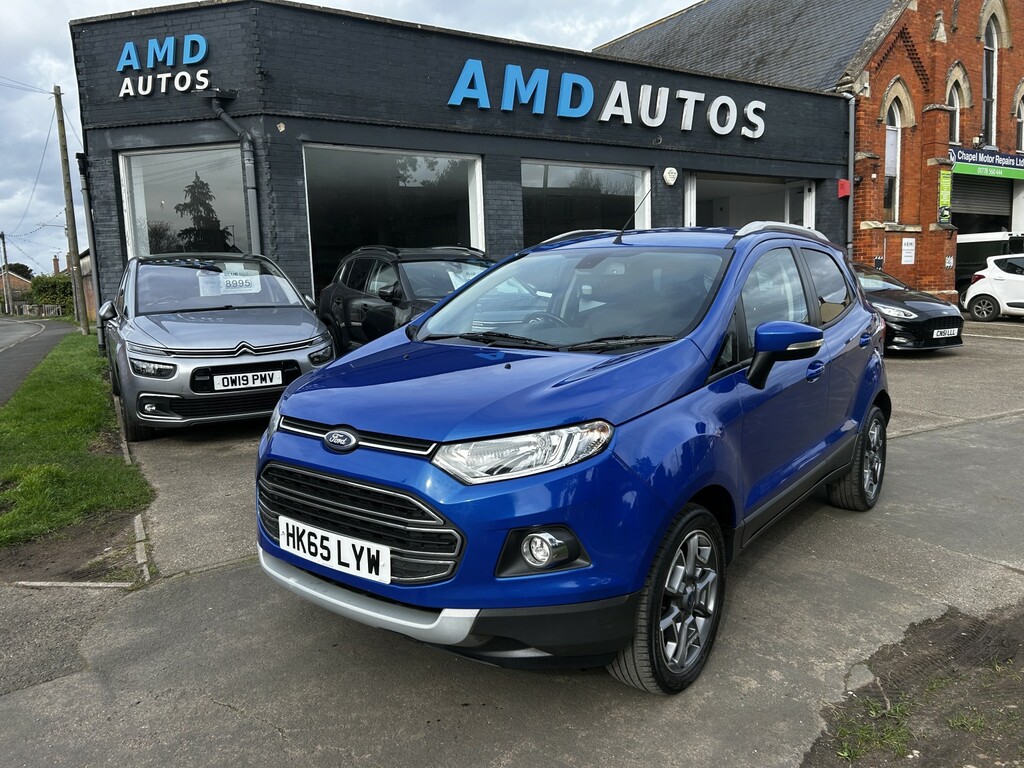 Ford Ecosport Suv 1.0 T Ecoboost Titanium 2015 Blue