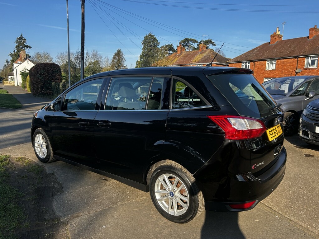 Ford Grand C-Max Mpv 1.5 Tdci Zetec 2016 SE65ZCT Black #3