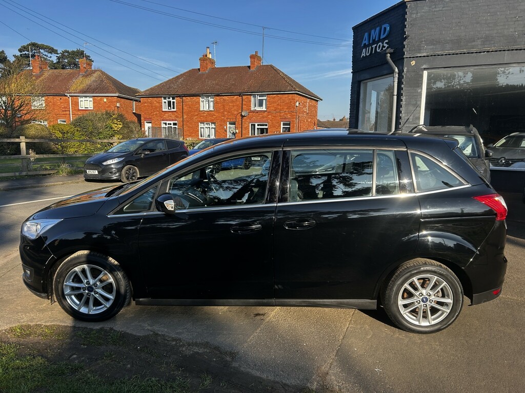 Ford Grand C-Max Mpv 1.5 Tdci Zetec 2016 SE65ZCT Black #2