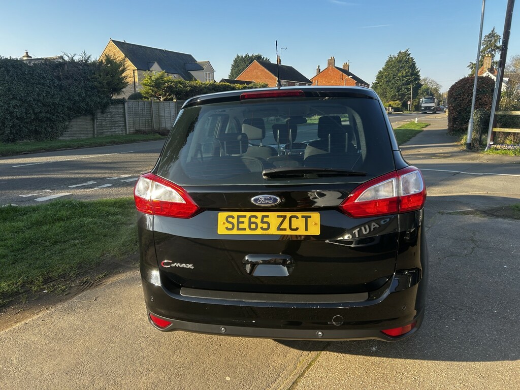 Ford Grand C-Max Mpv 1.5 Tdci Zetec 2016 SE65ZCT Black #4