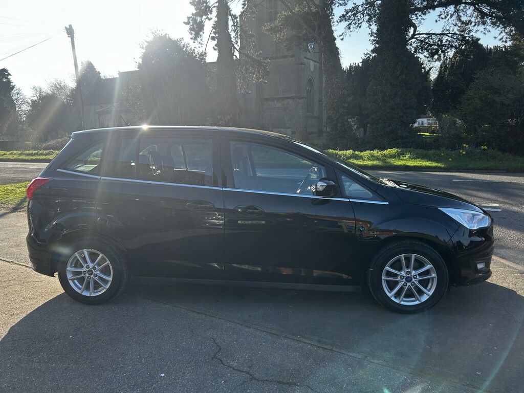 Ford Grand C-Max Mpv 1.5 Tdci Zetec 2016 SE65ZCT Black #6