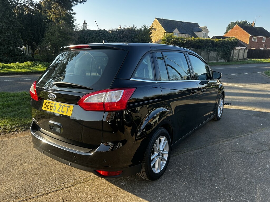 Ford Grand C-Max Mpv 1.5 Tdci Zetec 2016 SE65ZCT Black #5