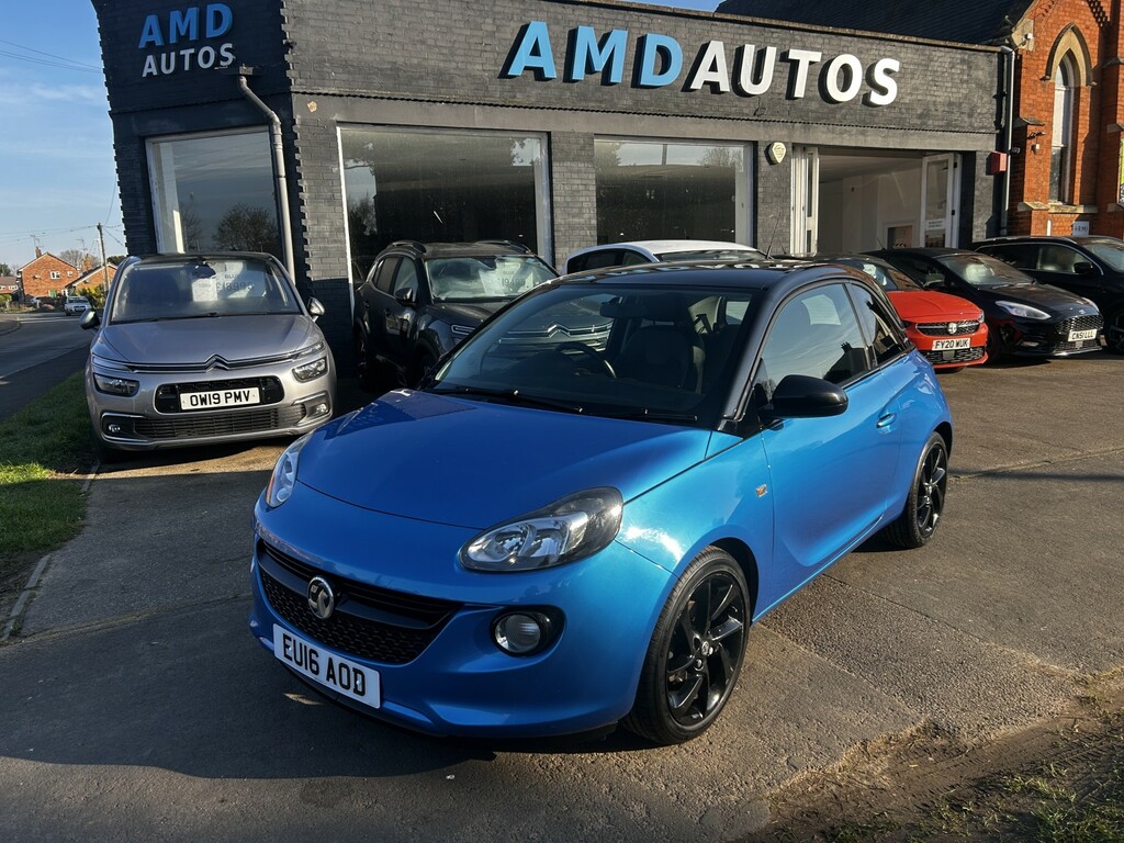 Vauxhall Adam Hatchback 1.2 I Ecoflex Energised 2016 Blue