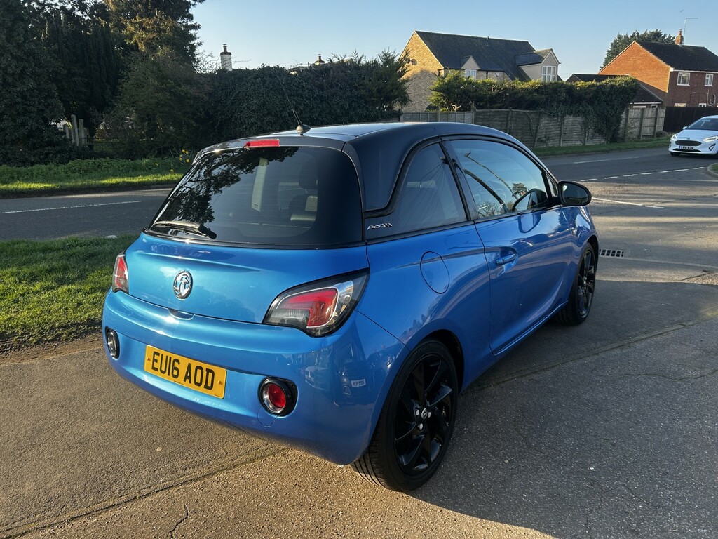 Vauxhall Adam Hatchback 1.2 I Ecoflex Energised 2016 EU16AOD Blue #5