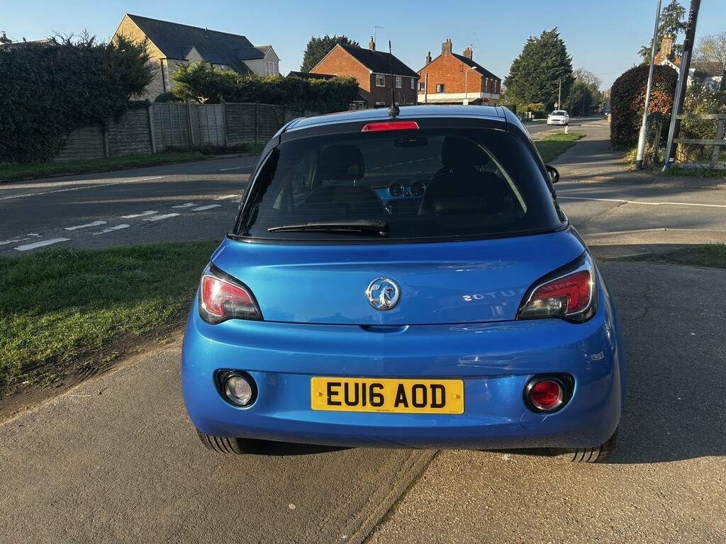 Vauxhall Adam Hatchback 1.2 I Ecoflex Energised 2016 EU16AOD Blue #4
