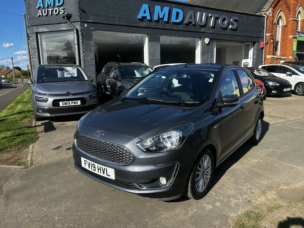 Ford KA+ Hatchback 1.2 Ti-vct Zetec 2019 FV19HVL Grey