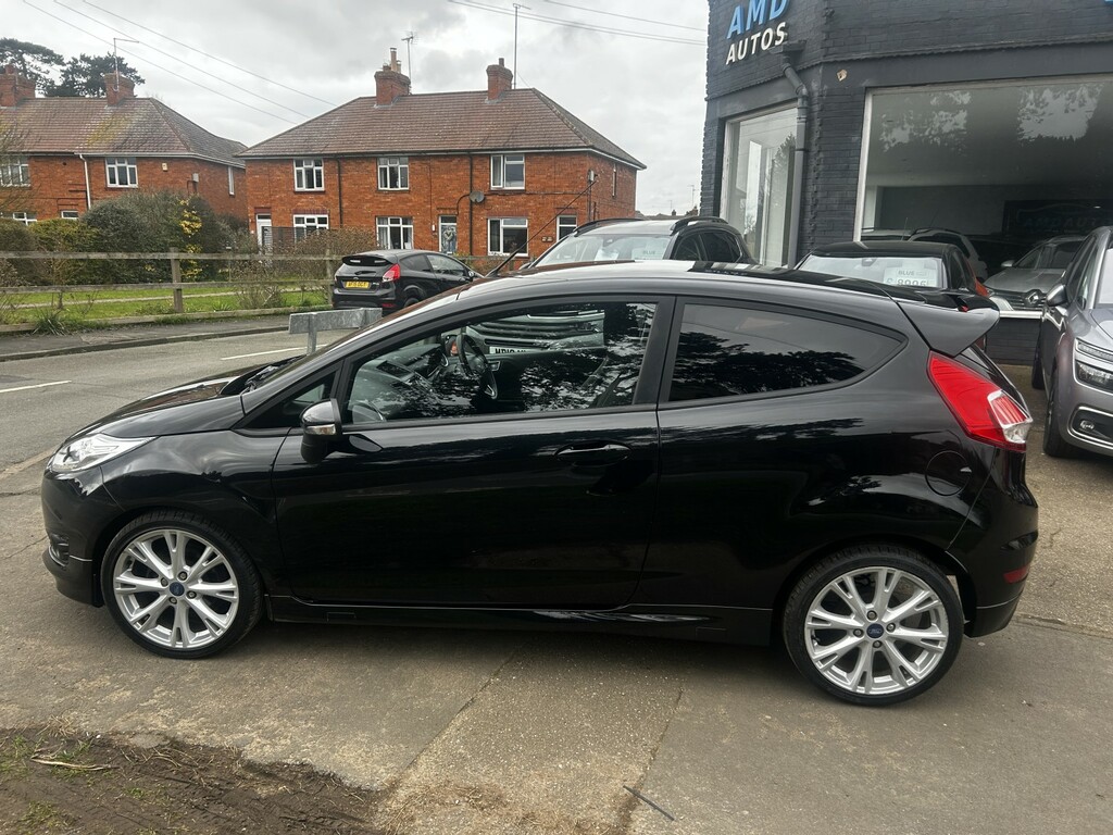Ford Fiesta Hatchback 1.0 T Ecoboost Zetec S 2016 AF16NXO Black #2