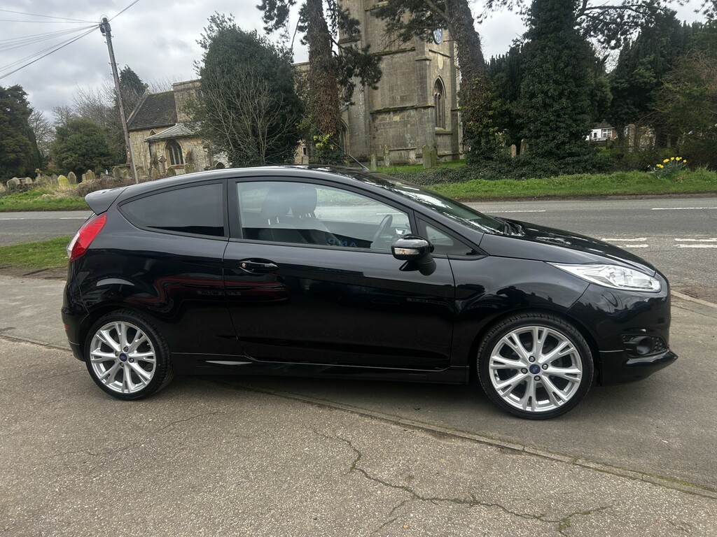 Ford Fiesta Hatchback 1.0 T Ecoboost Zetec S 2016 AF16NXO Black #6