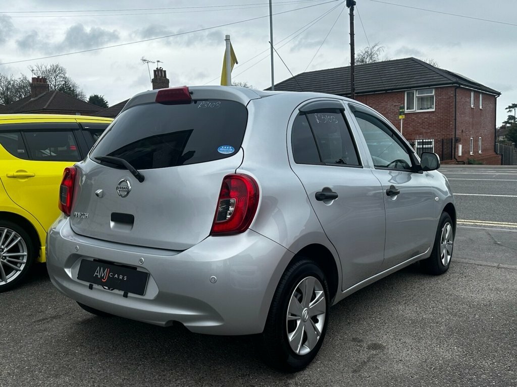 Nissan Micra Hatchback Silver #6
