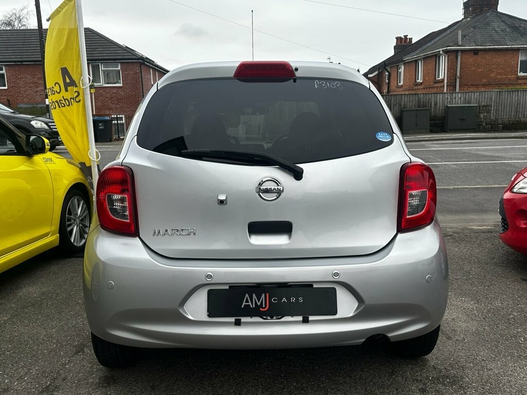 Nissan Micra Hatchback Silver #4