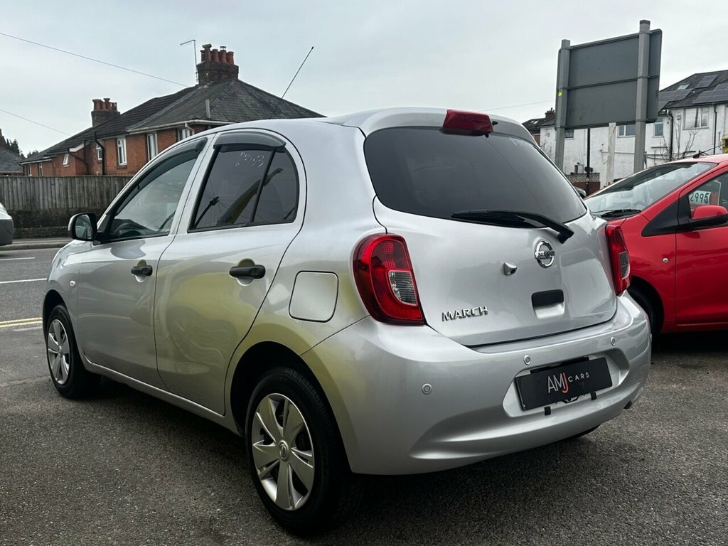 Nissan Micra Hatchback Silver #3