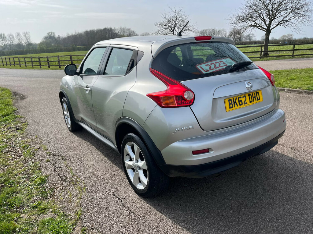 Nissan Juke 1.6 Acenta Hatchback BK62DHD Silver #6