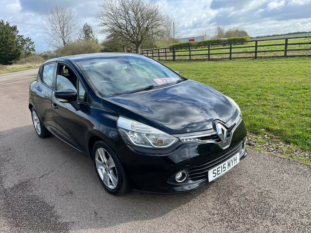 Renault Clio 1.5 Dci 90 Dynamique Medianav Energy Hatchback Black