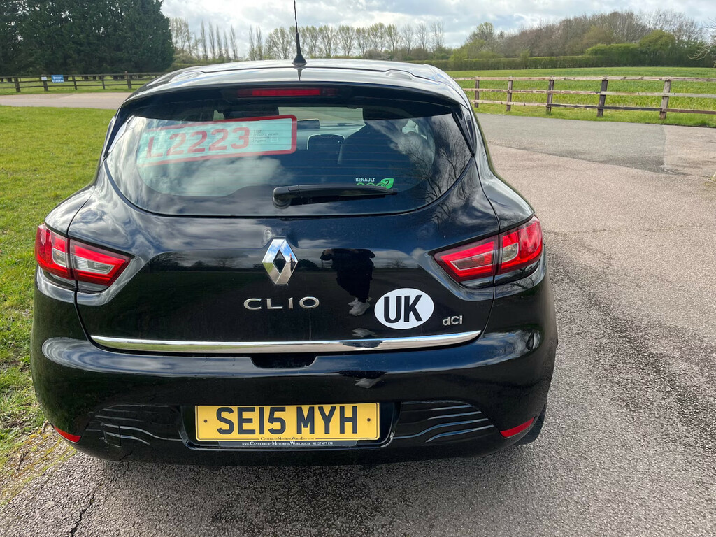 Renault Clio 1.5 Dci 90 Dynamique Medianav Energy Hatchback SE15MYH Black #5