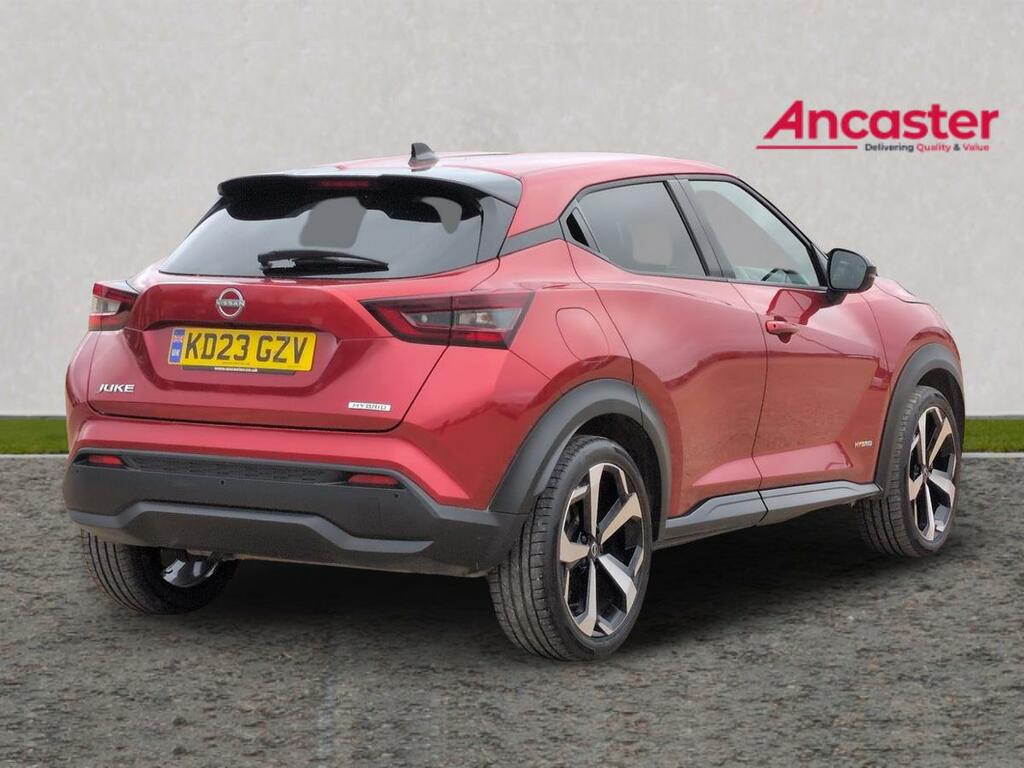 Nissan Juke 1.6 Hybrid Tekna KD23GZV Red #3