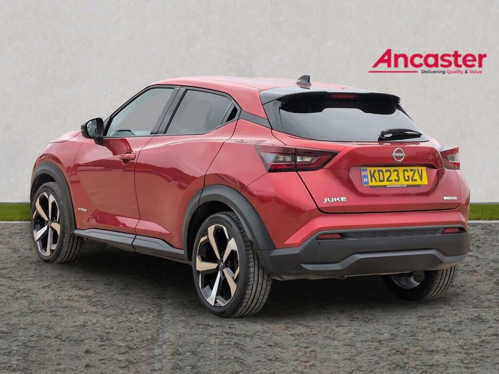 Nissan Juke 1.6 Hybrid Tekna KD23GZV Red #5