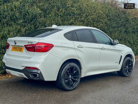 BMW X6 30D 3.0 M YP16EOB White #4
