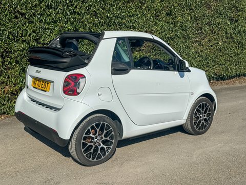 Smart Fortwo Cabrio 17.6Kwh Prime Exclusive NX70EOT White #3
