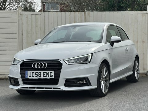 Audi A1 Tdi S Line White #2