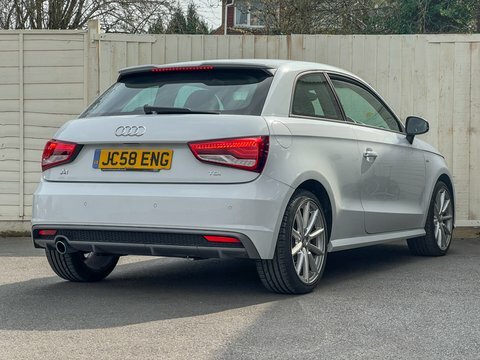 Audi A1 Tdi S Line White #5