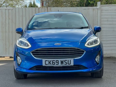 Ford Fiesta 1.0 Titanium Hatchback CK69WSU Blue #3