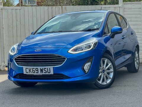 Ford Fiesta 1.0 Titanium Hatchback CK69WSU Blue #2