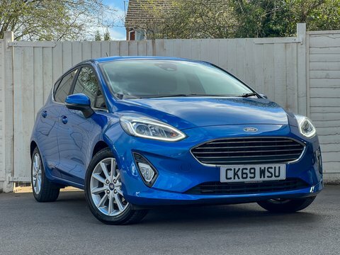 Ford Fiesta 1.0 Titanium Hatchback CK69WSU Blue #4