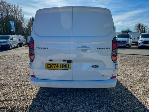 Ford Transit Custom Lwb L2h1 Low CK74HWU White #6