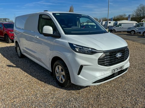 Ford Transit Custom Lwb L2h1 Low CK74HWU White #4