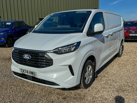 Ford Transit Custom Lwb L2h1 Low CK74HWU White #2