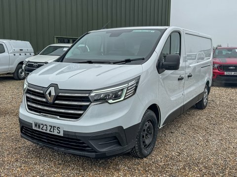 Renault Trafic Lwb L2h1 Low MW23ZFS White #2