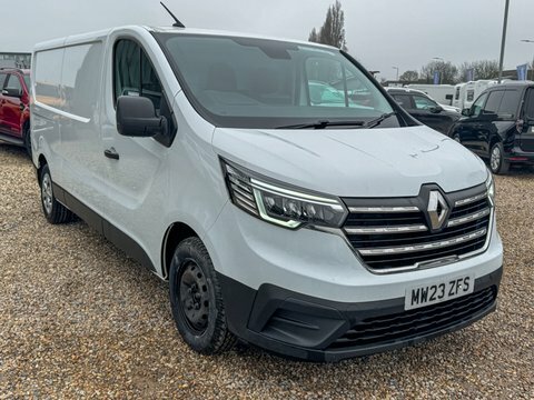 Renault Trafic Lwb L2h1 Low MW23ZFS White #4