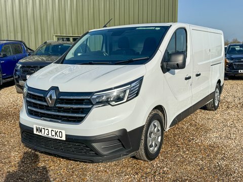 Renault Trafic Lwb L2h1 Low MM73CKO White #2