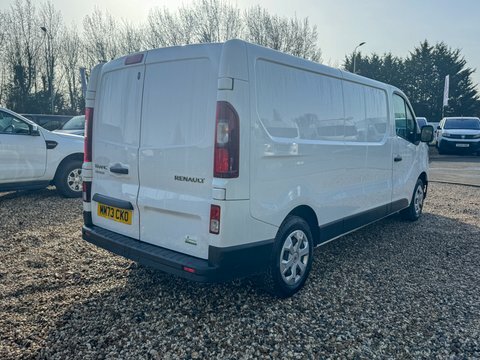 Renault Trafic Lwb L2h1 Low MM73CKO White #6