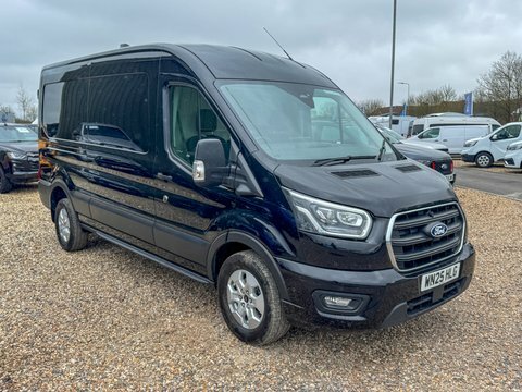 Ford Transit Custom Lwb L3h2 WN25HLG Black #4