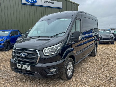 Ford Transit Custom Lwb L3h2 WN25HLG Black #2