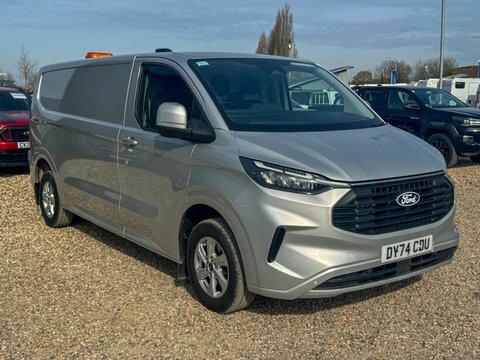 Ford Transit Custom Lwb L2h1 Low DY74CDU Silver #4