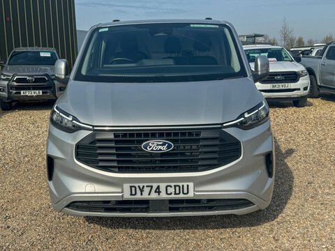 Ford Transit Custom Lwb L2h1 Low DY74CDU Silver #3