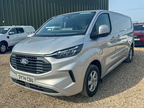 Ford Transit Custom Lwb L2h1 Low DY74CDU Silver #2