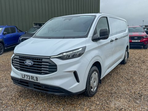 Ford Transit Custom Lwb L2h1 Low LF73RLB White #2