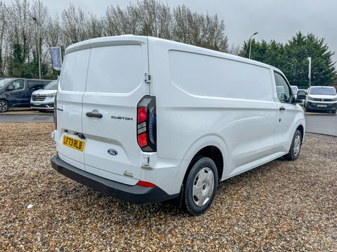Ford Transit Custom Lwb L2h1 Low LF73RLB White #6