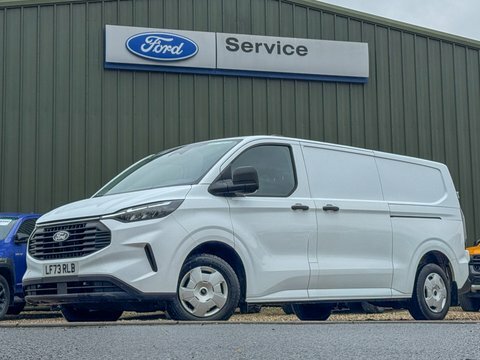 Ford Transit Custom Lwb L2h1 Low LF73RLB White